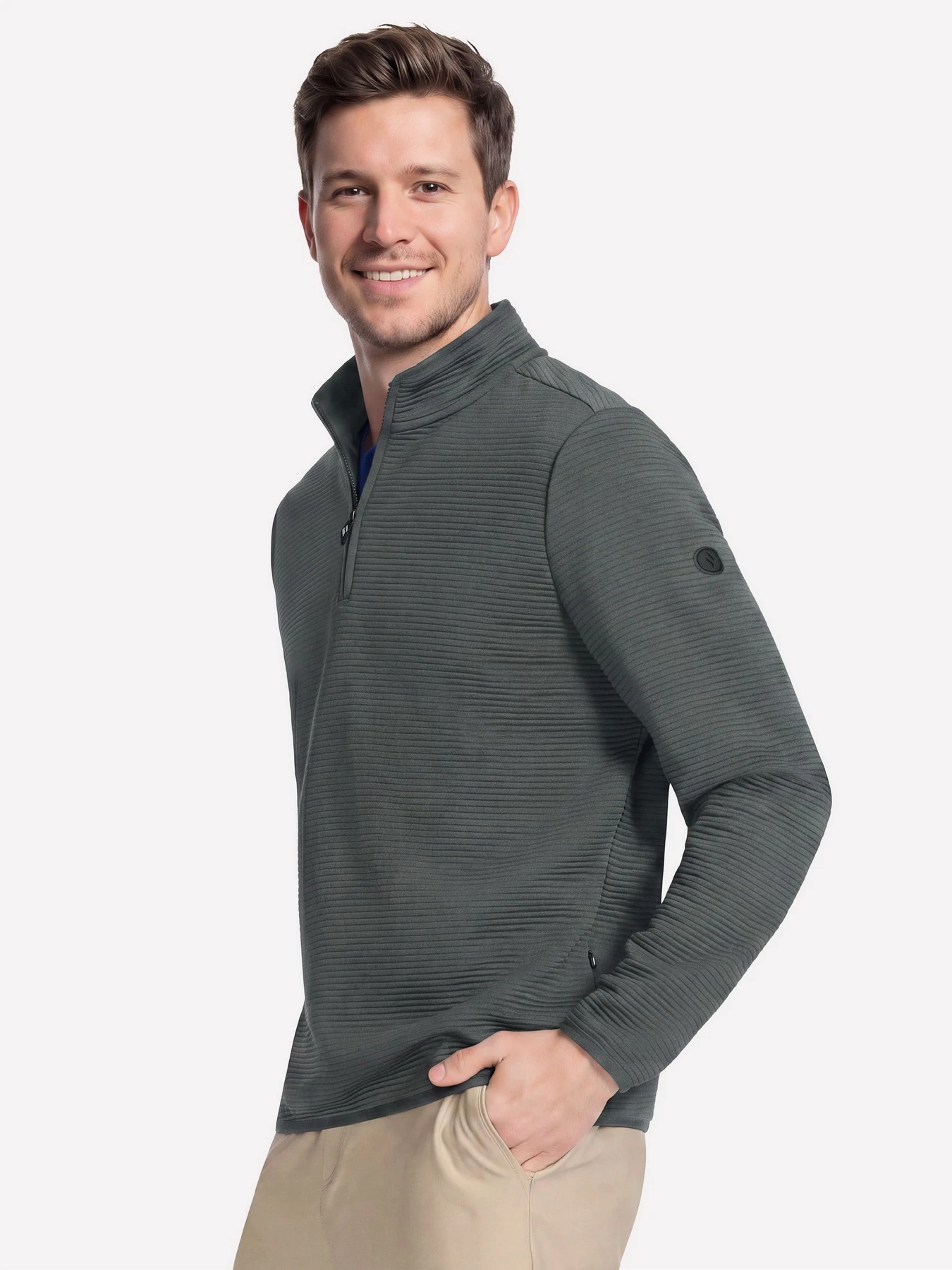 Худи и свитшоты Skechers GOWALK OTTOMAN 1/4 ZIP модель LT213 GNBK Худи и свитшоты Skechers GOWALK OTTOMAN 1/4 ZIP модель LT213 GNBK Фото