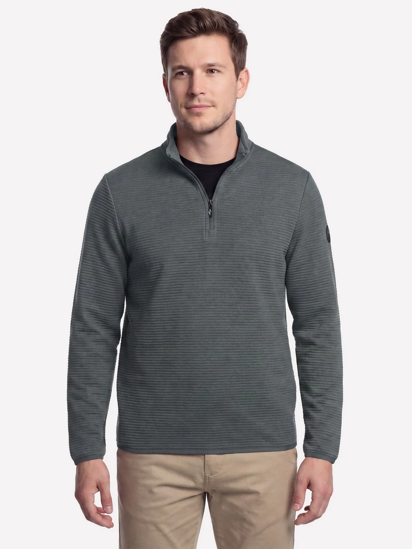 Худи и свитшоты Skechers GOWALK OTTOMAN 1/4 ZIP модель LT213 GNBK Худи и свитшоты Skechers GOWALK OTTOMAN 1/4 ZIP модель LT213 GNBK Фото