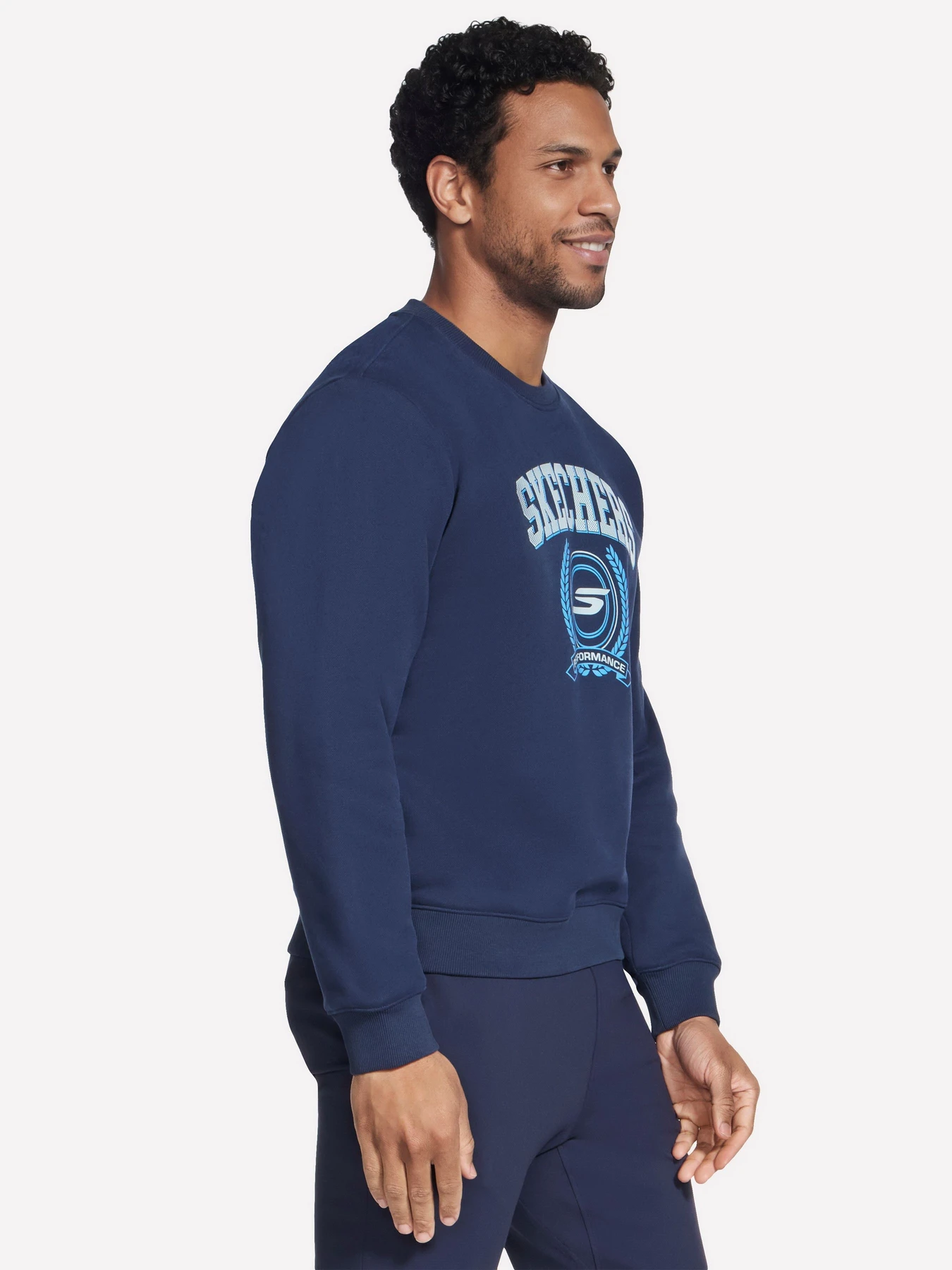 Худі та світшоти Skechers SKECHERS ALUMNI CREW модель LT327 NVY Худі та світшоти Skechers SKECHERS ALUMNI CREW модель LT327 NVY Фото