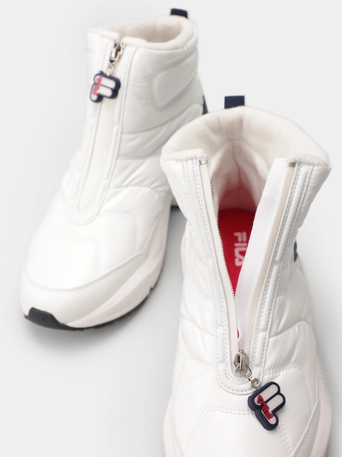 Ботинки и сапоги FILA Nebula Puffy Wntr Mid модель 111208-WH Ботинки и сапоги FILA Nebula Puffy Wntr Mid модель 111208-WH Фото