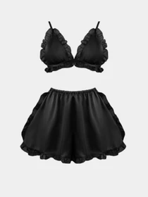 Одежда для дома и сна Fox lingerie модель 2022lolablackpan Фото