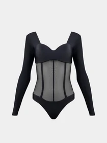Боди и корсеты Fox lingerie модель 2022bodycorsblacklong Фото