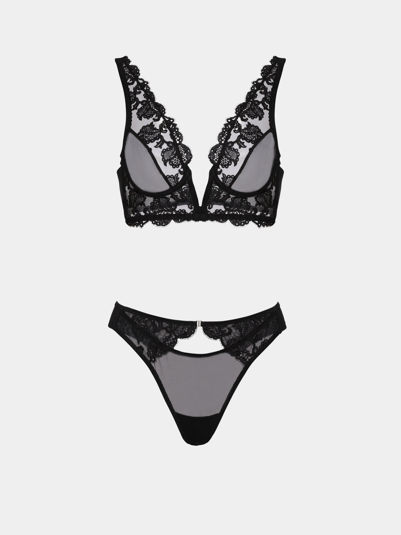 Нижнее белье Fox lingerie модель 2022vendetblackbra Фото