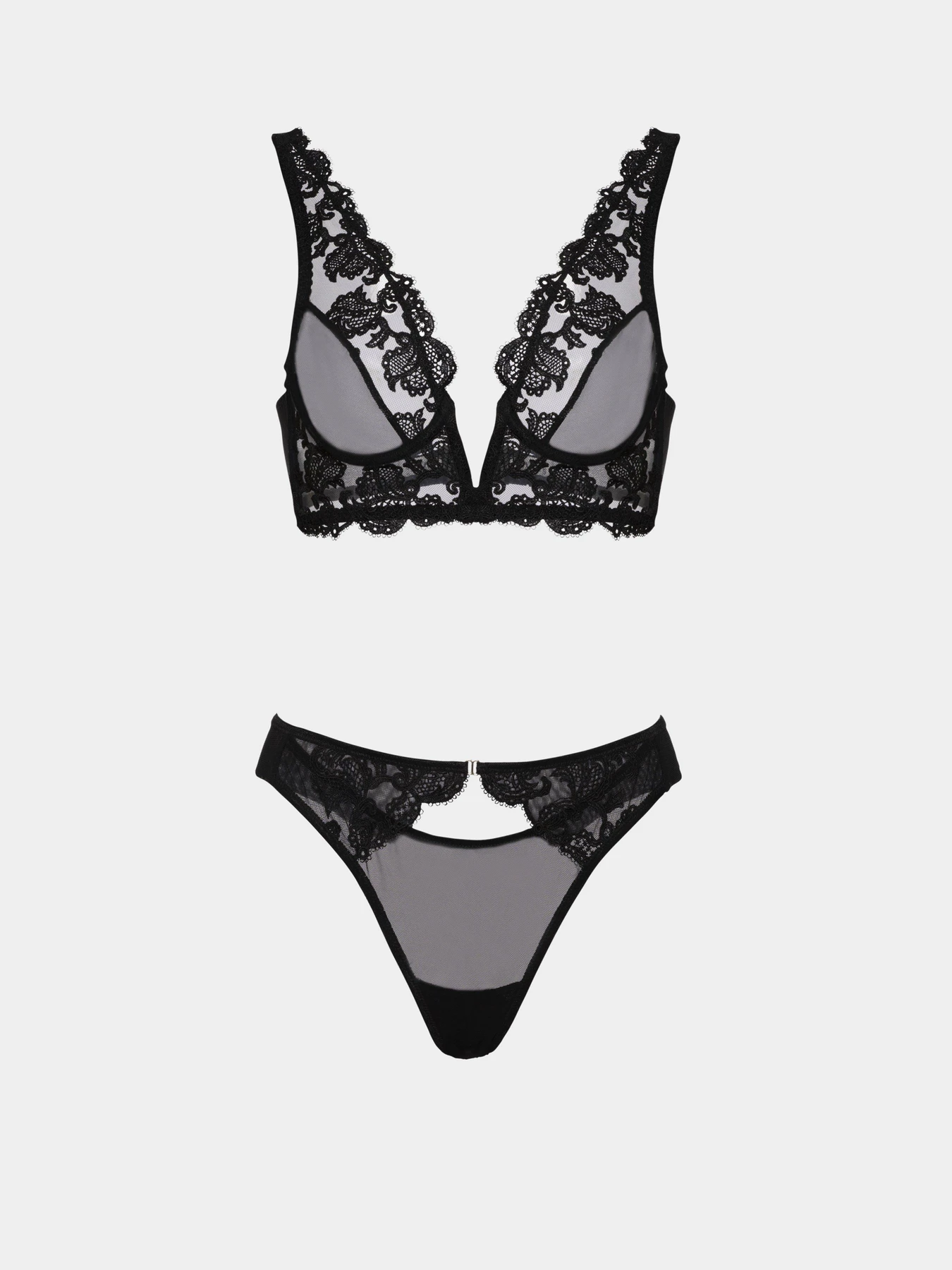 Нижня білизна Fox lingerie модель 2022vendetblackpan Фото