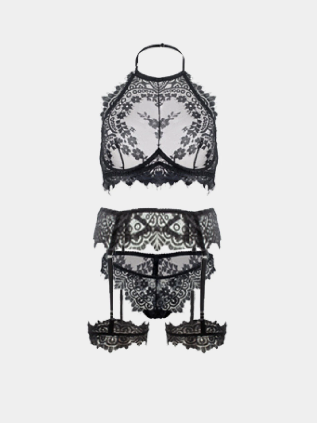 Нижнее белье Fox lingerie модель 2022sexygameblackpan Фото