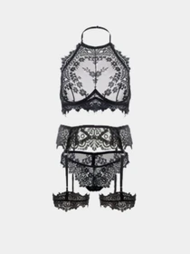Нижнее белье Fox lingerie модель 2022sexygameblackpan Фото