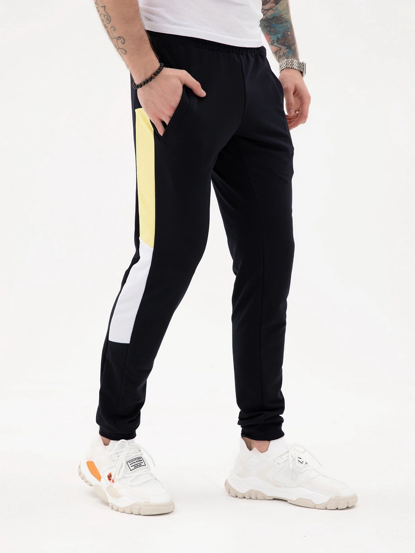 Брюки ISSA Plus модель SG-20_темно-синий Фото