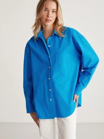 Сорочки Grimelange Susan модель SUSAN01042023/Blue Фото