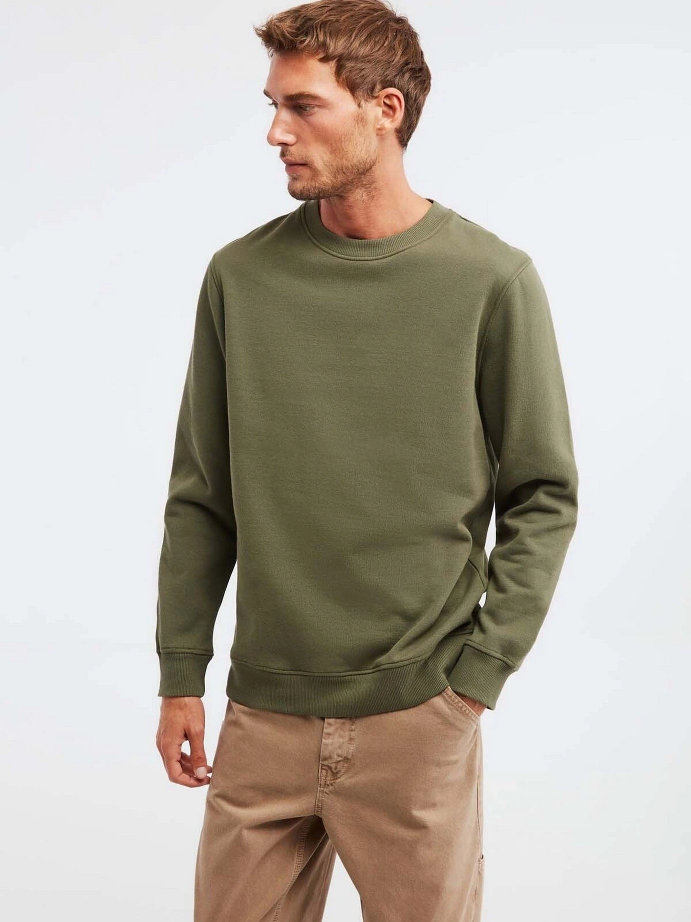 Худі та світшоти Grimelange Travis модель TRAVIS11032021/Khaki Худі та світшоти Grimelange Travis модель TRAVIS11032021/Khaki Фото