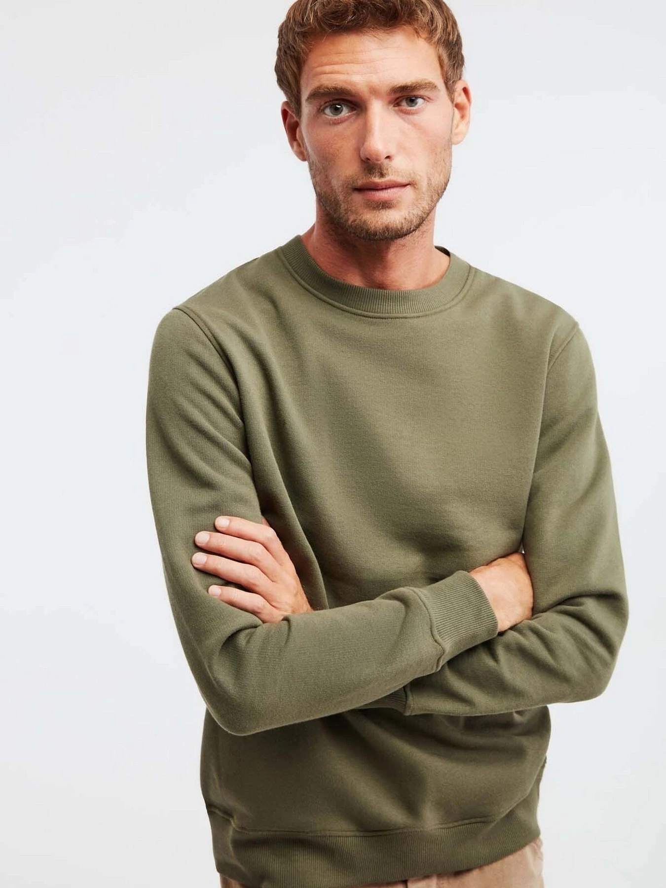 Худі та світшоти Grimelange Travis модель TRAVIS11032021/Khaki Худі та світшоти Grimelange Travis модель TRAVIS11032021/Khaki Фото