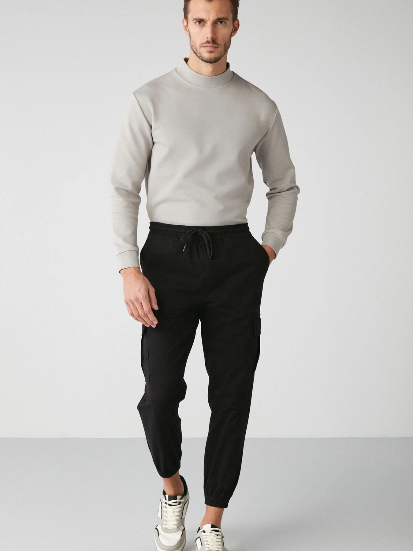 Брюки Grimelange Cargo модель CARGO25012022/Black Фото