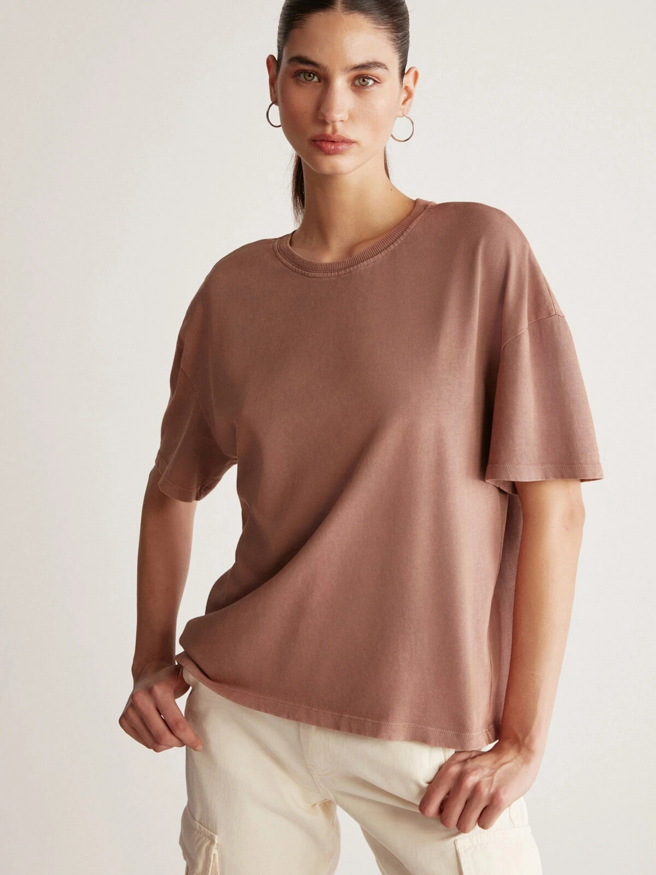Футболки и поло Grimelange Eliza модель ELIZA01042023/Brown Футболки и поло Grimelange Eliza модель ELIZA01042023/Brown Фото