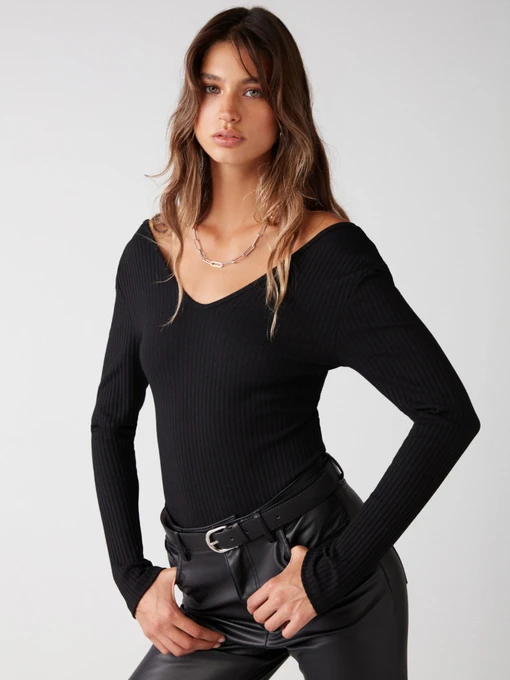 Боді та корсети Grimelange Feliccia модель FELICCIA01092022/Black Фото
