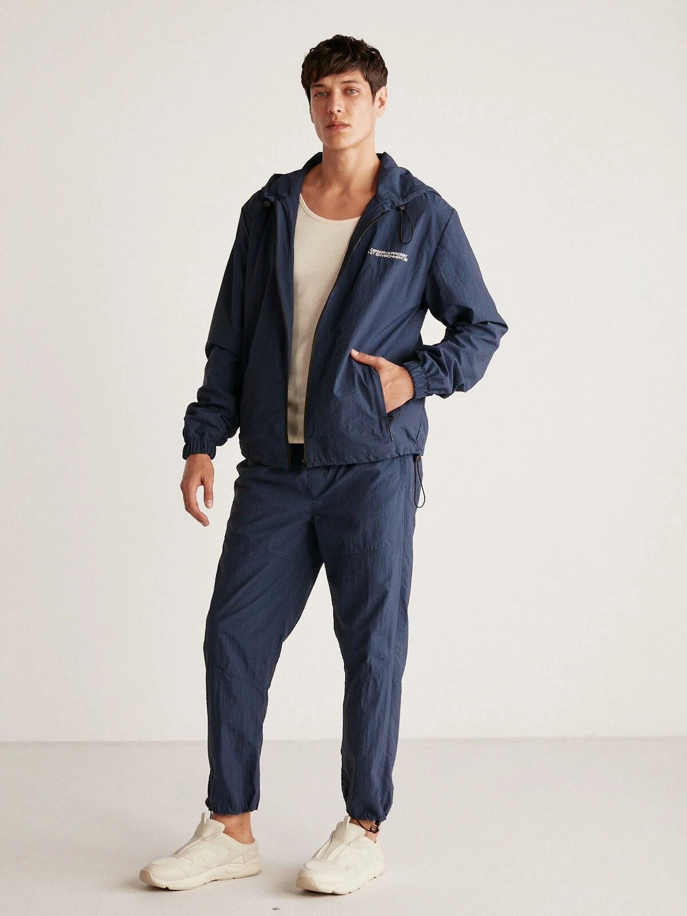 Куртки и дубленки Grimelange Anderson модель ANDERSON01042023/Navy Blue Фото