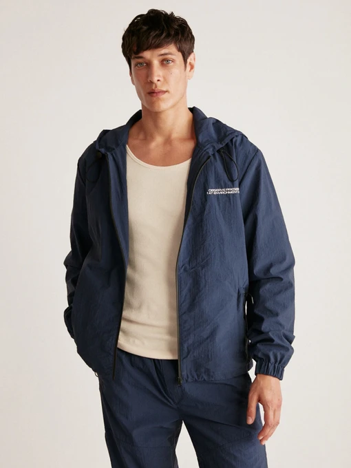Куртки та дублянки Grimelange Anderson модель ANDERSON01042023/Navy Blue Фото