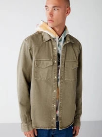 Рубашки Grimelange Jimmy модель JIMMY01092022/Khaki Фото