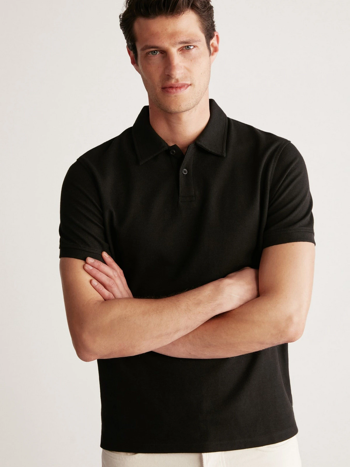 Футболки и поло Grimelange Laporte модель LAPORTE01042023/Black Фото