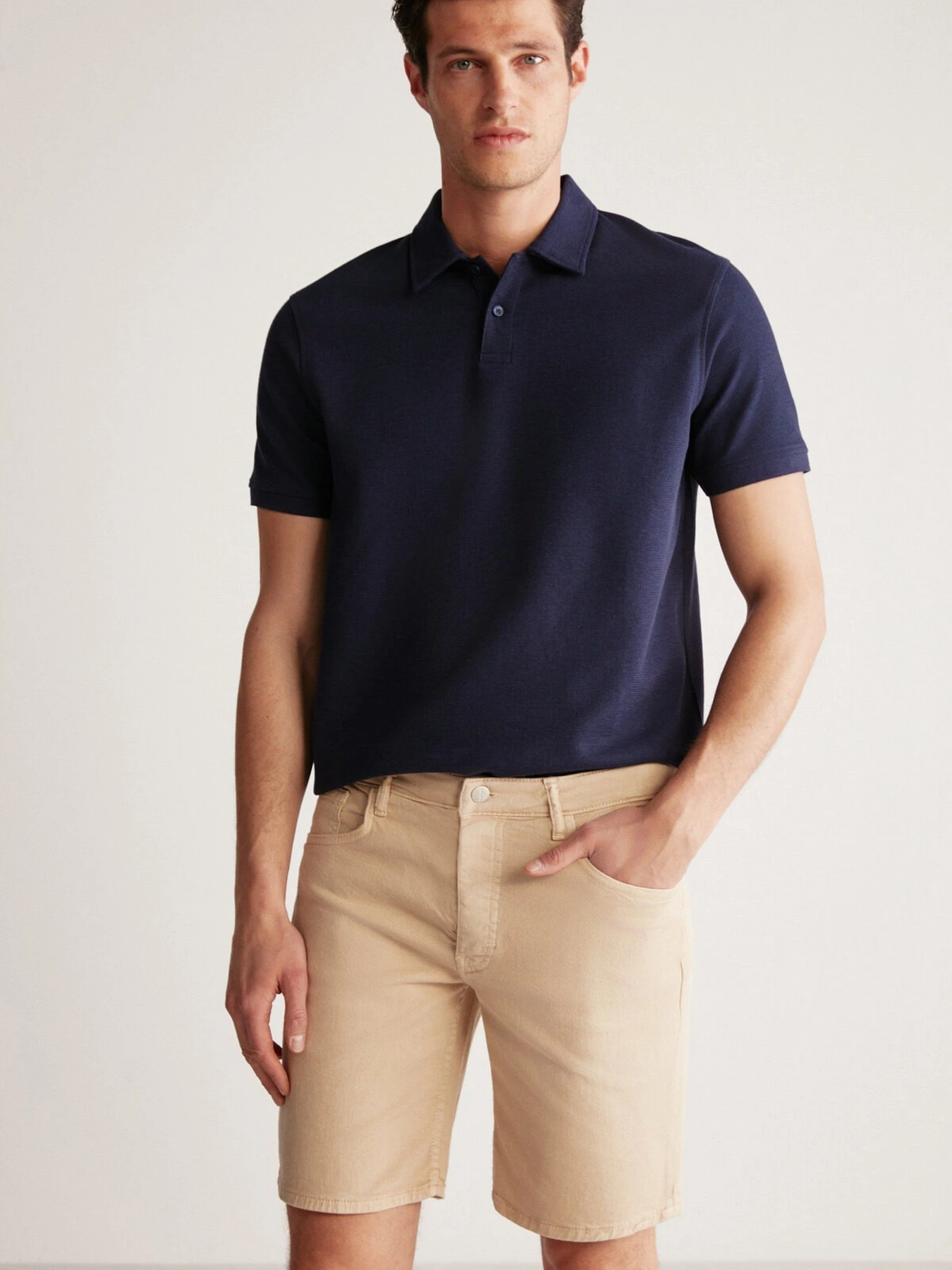 Футболки и поло Grimelange Laporte модель LAPORTE01042023/Navy Blue Футболки и поло Grimelange Laporte модель LAPORTE01042023/Navy Blue Фото