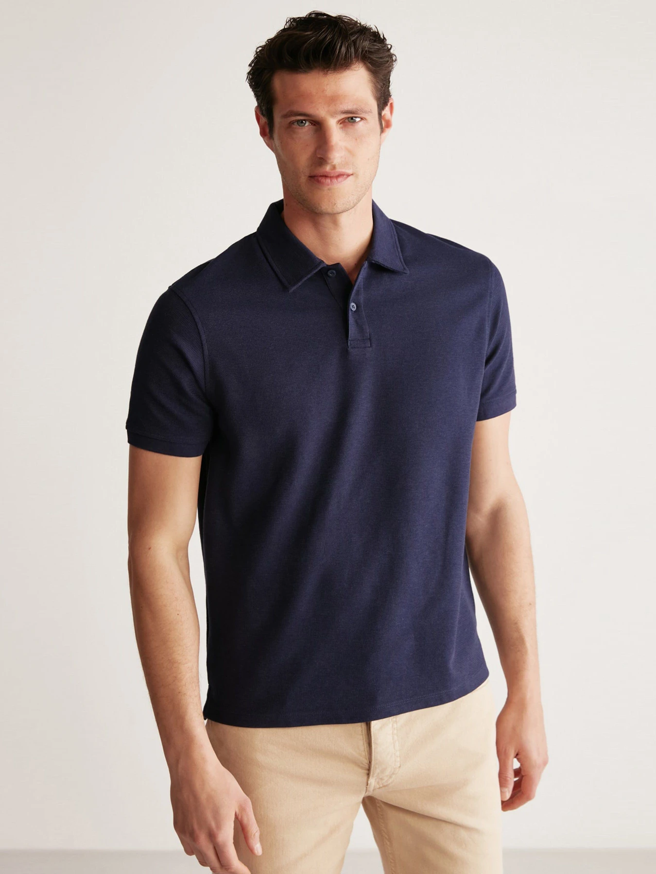 Футболки и поло Grimelange Laporte модель LAPORTE01042023/Navy Blue Футболки и поло Grimelange Laporte модель LAPORTE01042023/Navy Blue Фото