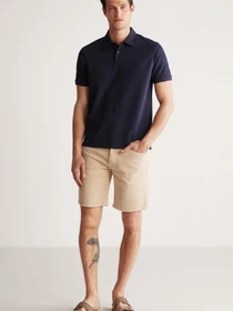 Футболки и поло Grimelange Laporte модель LAPORTE01042023/Navy Blue Фото