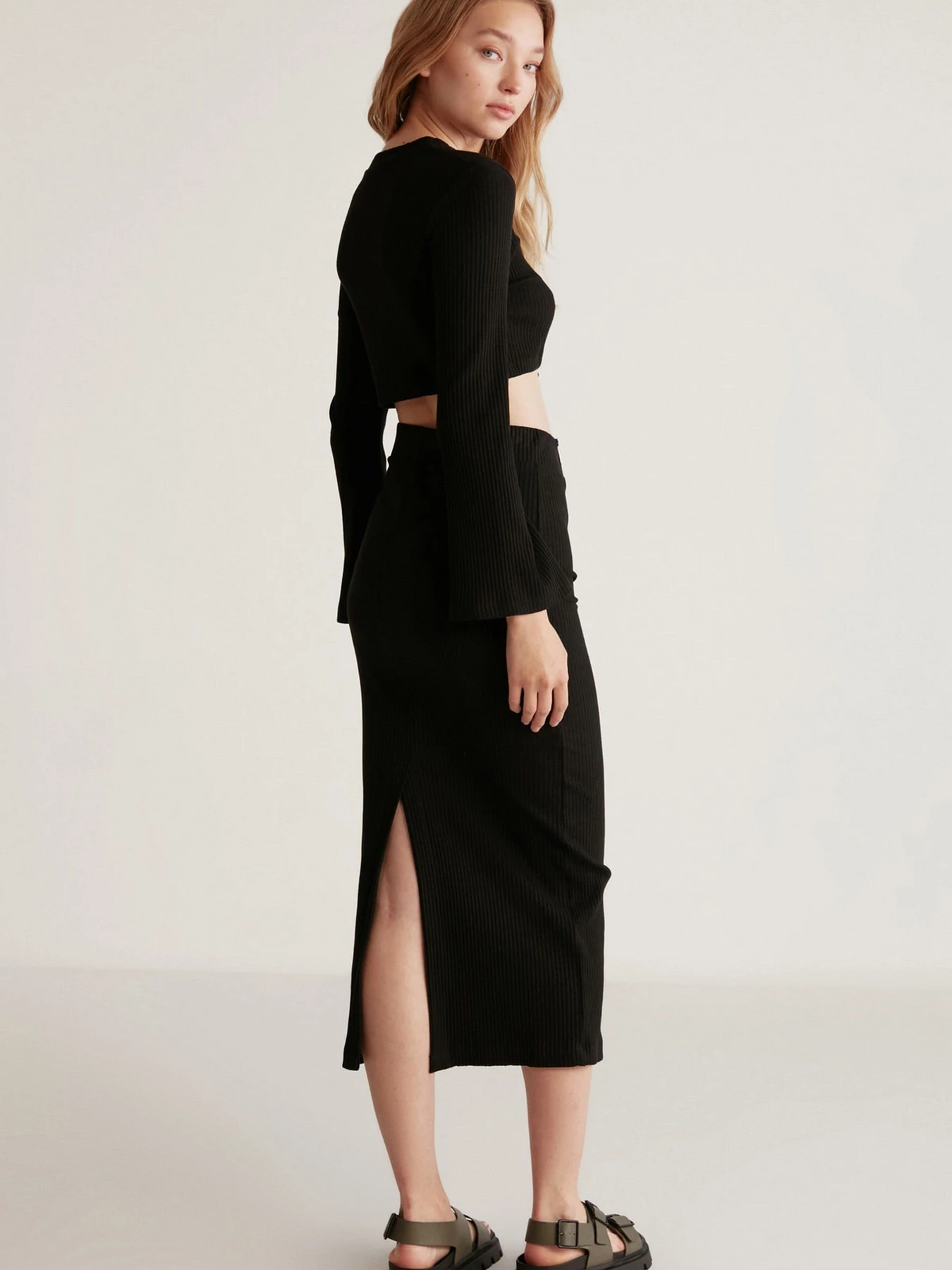 Юбки Grimelange Lauren модель LAUREN01042023/Black Юбки Grimelange Lauren модель LAUREN01042023/Black Фото