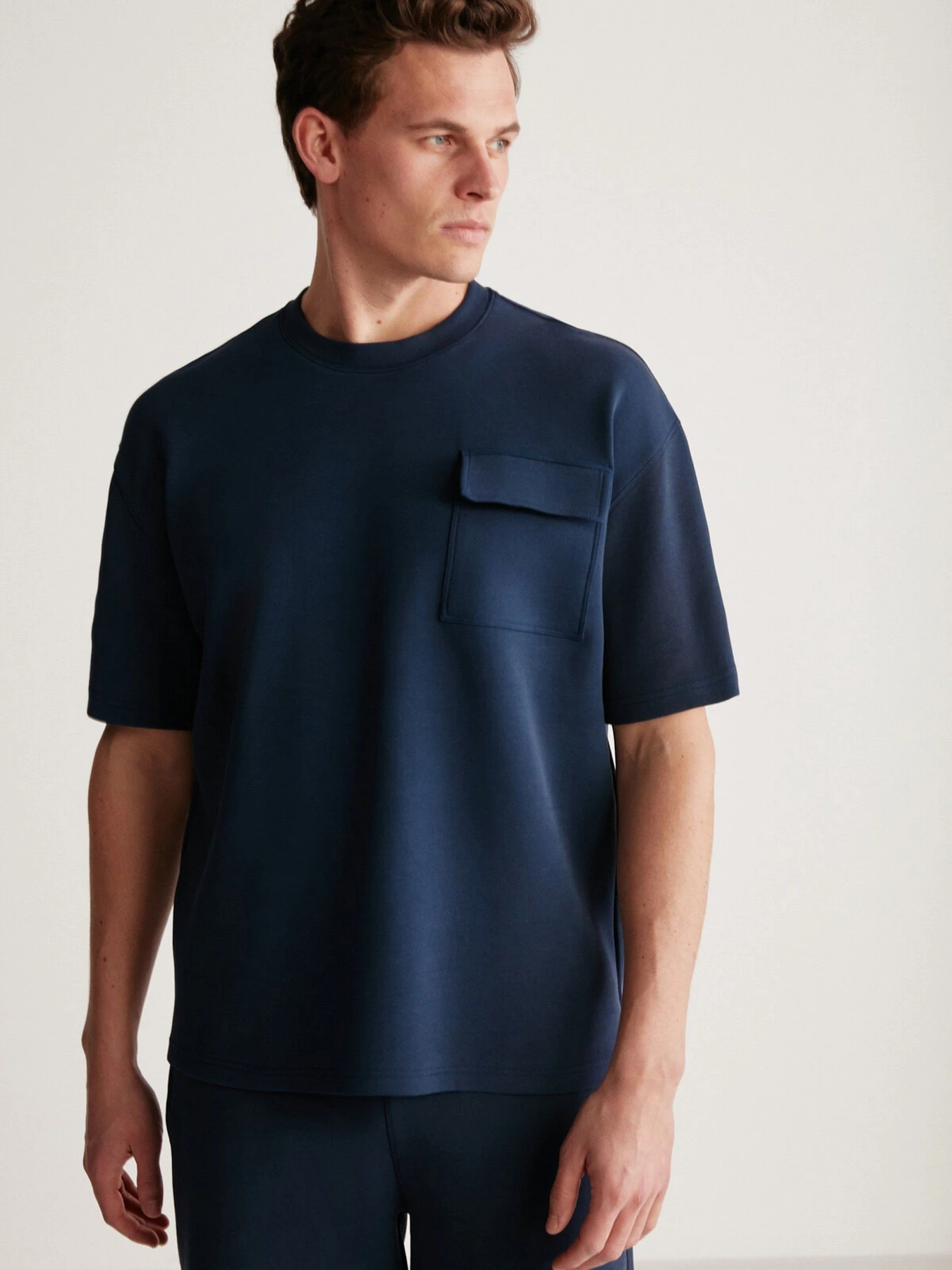 Футболки и поло Grimelange Artur модель ARTUR01042023/Navy Blue Футболки и поло Grimelange Artur модель ARTUR01042023/Navy Blue Фото