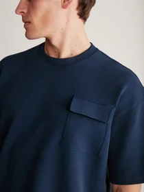 Футболки и поло Grimelange Artur модель ARTUR01042023/Navy Blue Фото