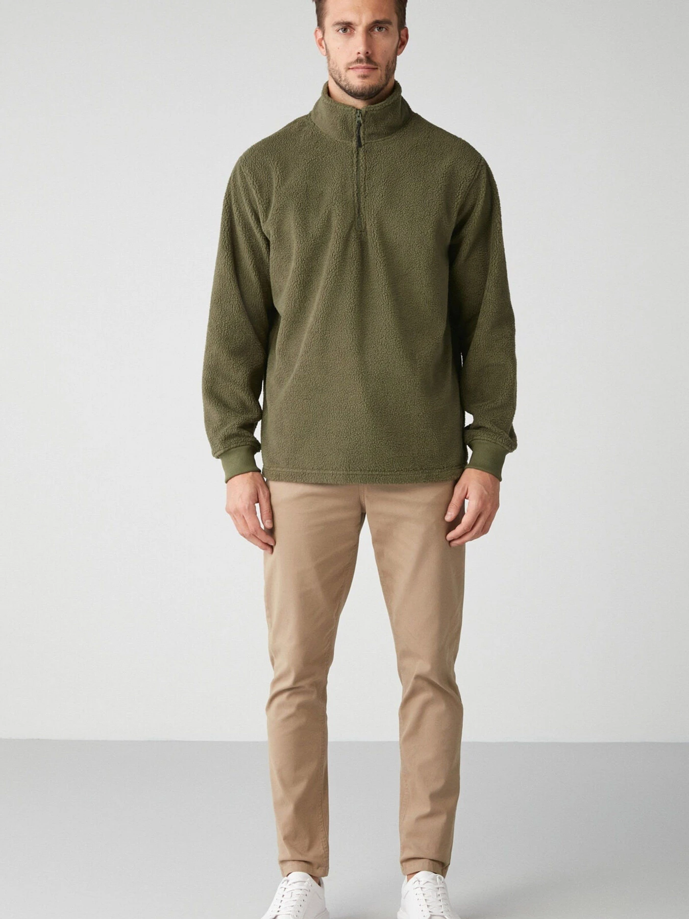 Худі та світшоти Grimelange Matt модель MATTS01092022/Khaki Худі та світшоти Grimelange Matt модель MATTS01092022/Khaki Фото