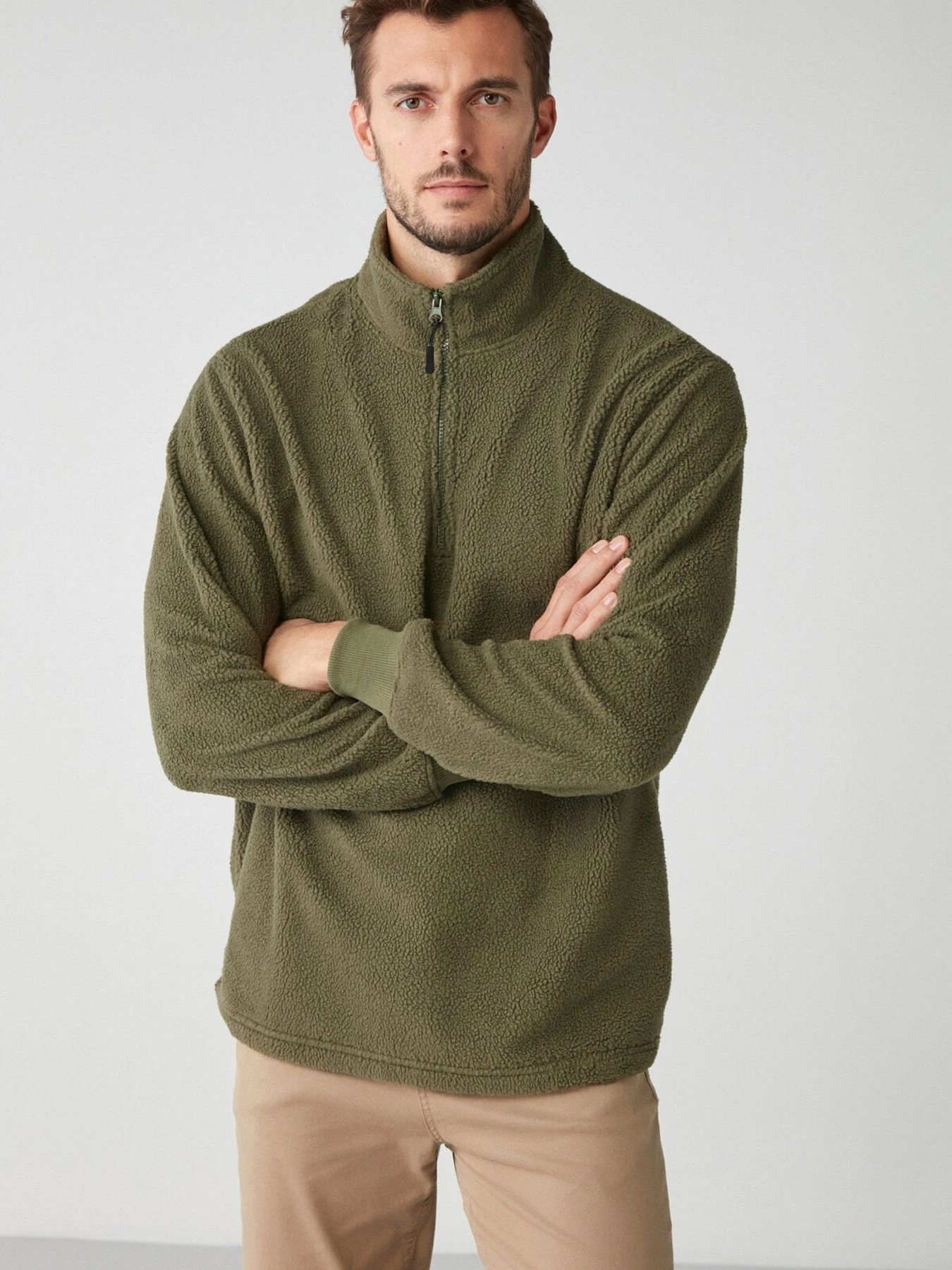 Худі та світшоти Grimelange Matt модель MATTS01092022/Khaki Худі та світшоти Grimelange Matt модель MATTS01092022/Khaki Фото