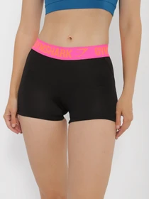 Шорти Gymshark модель GLSH002_чорний з рожевим Фото