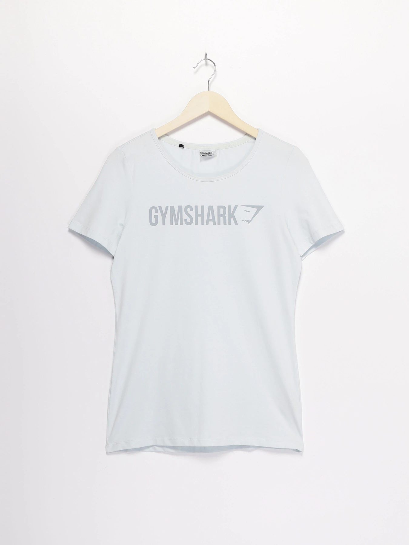 Футболки і поло Gymshark модель GLST010_с.блакитний Футболки і поло Gymshark модель GLST010_с.блакитний Фото
