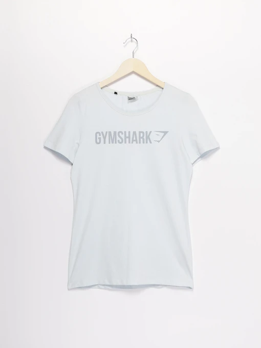 Футболки і поло Gymshark модель GLST010_с.блакитний Фото