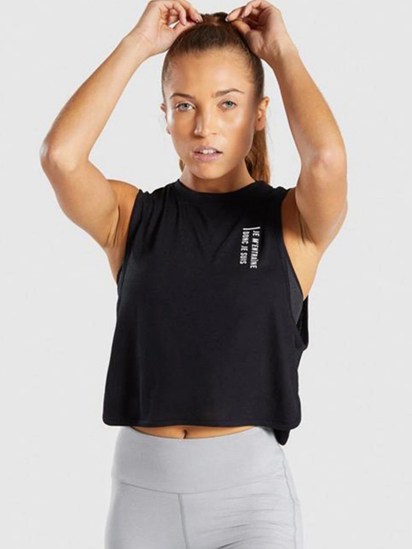 Футболки і поло Gymshark модель GLTK3398_чорний Фото
