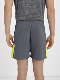 Шорти Gymshark модель GMSH013_сірий з жовтим Фото