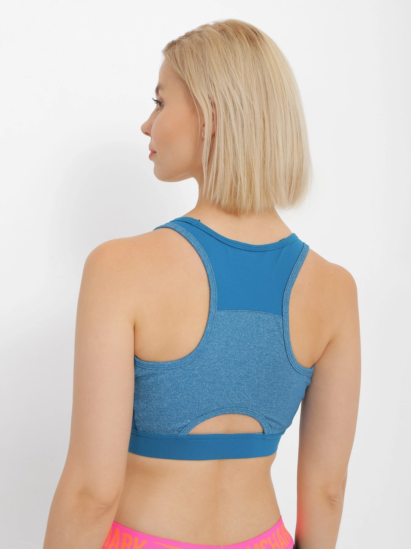 Футболки і поло Gymshark модель GLSB022_бірюзовий комб. Футболки і поло Gymshark модель GLSB022_бірюзовий комб. Фото