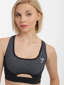 Футболки и поло Gymshark модель GLSB022_сірий комб. Фото