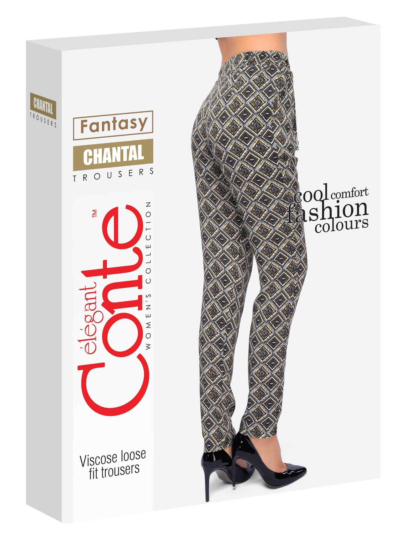 Брюки Conte Elegant модель 15С-070ТСП-yellow Фото