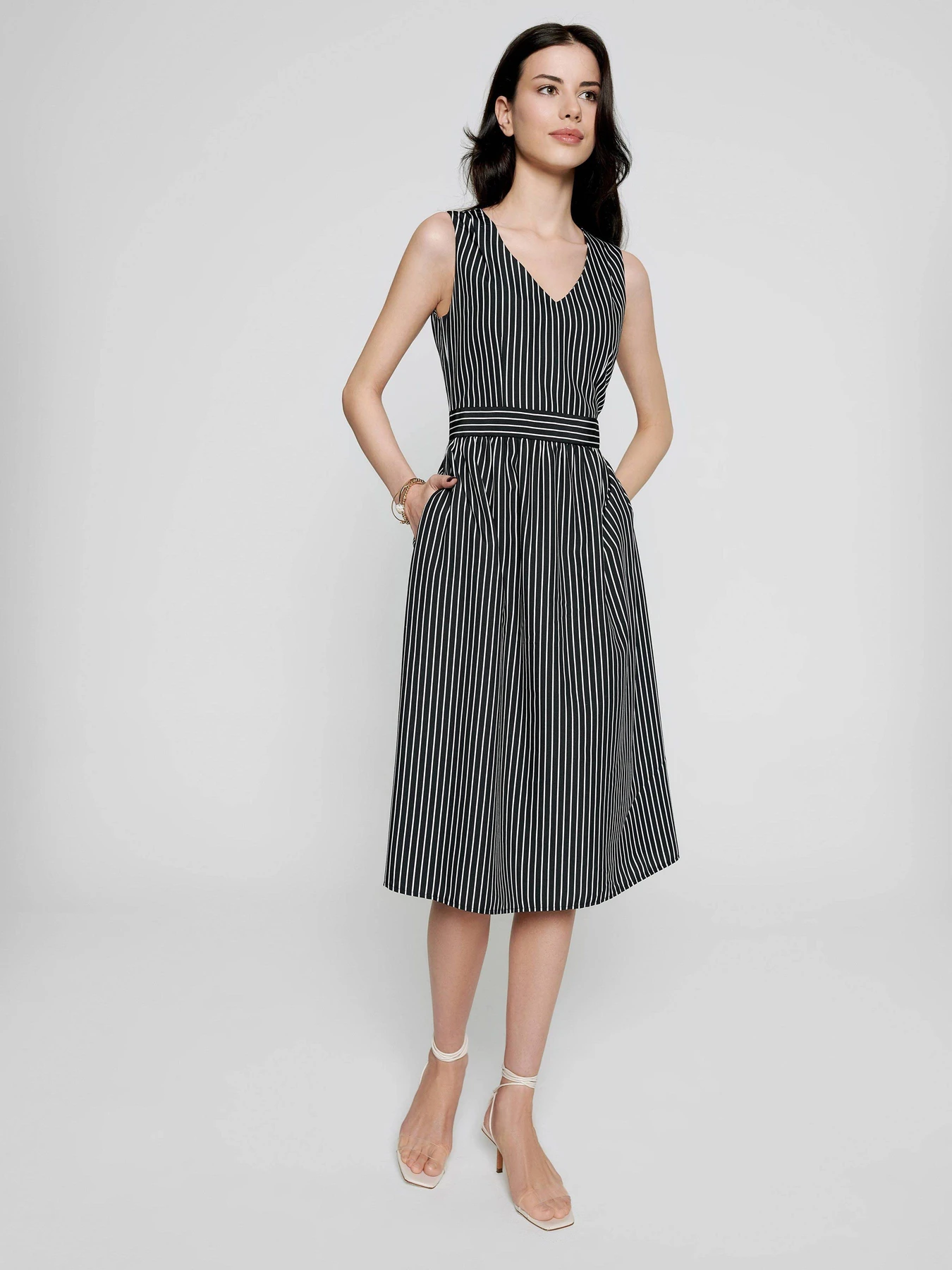 Платья Conte Elegant модель 19С-985ТСП-black-white Фото