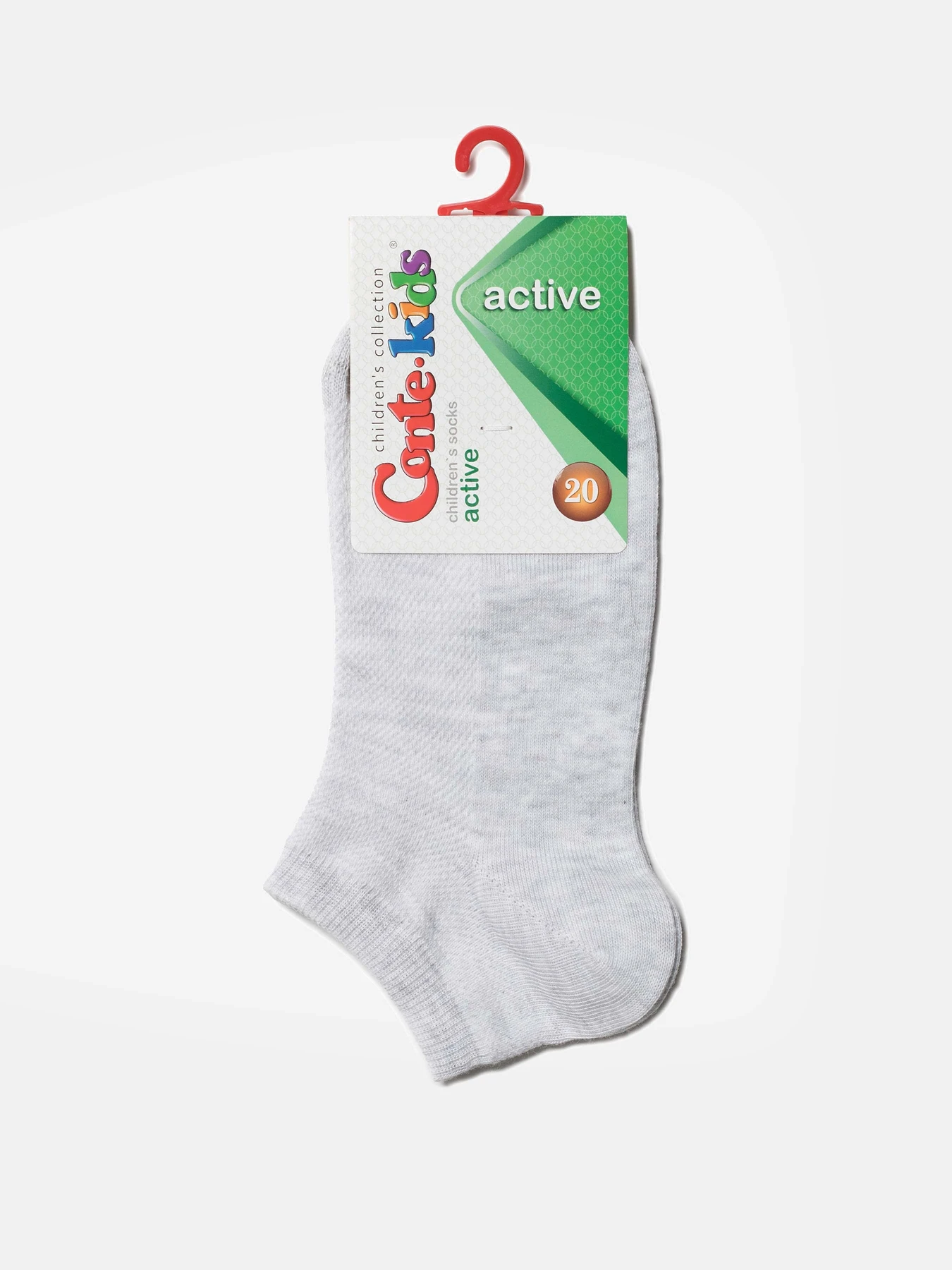 Шкарпетки та гольфи Conte Kids модель 19С-180СП 484 світло-сірий Фото