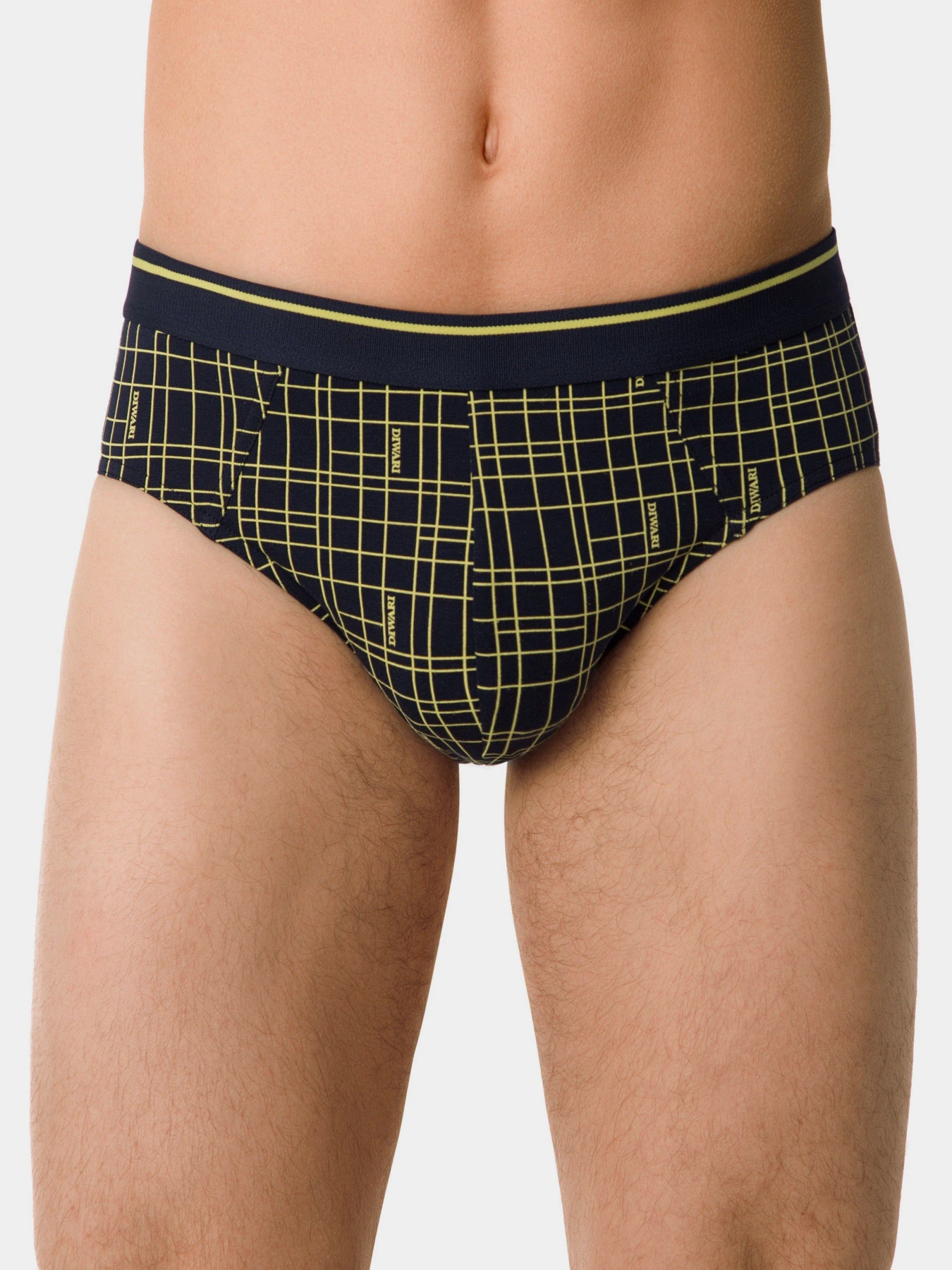 Нижнее белье DiWaRi модель 18С-615ТСП-navy-yellow Фото