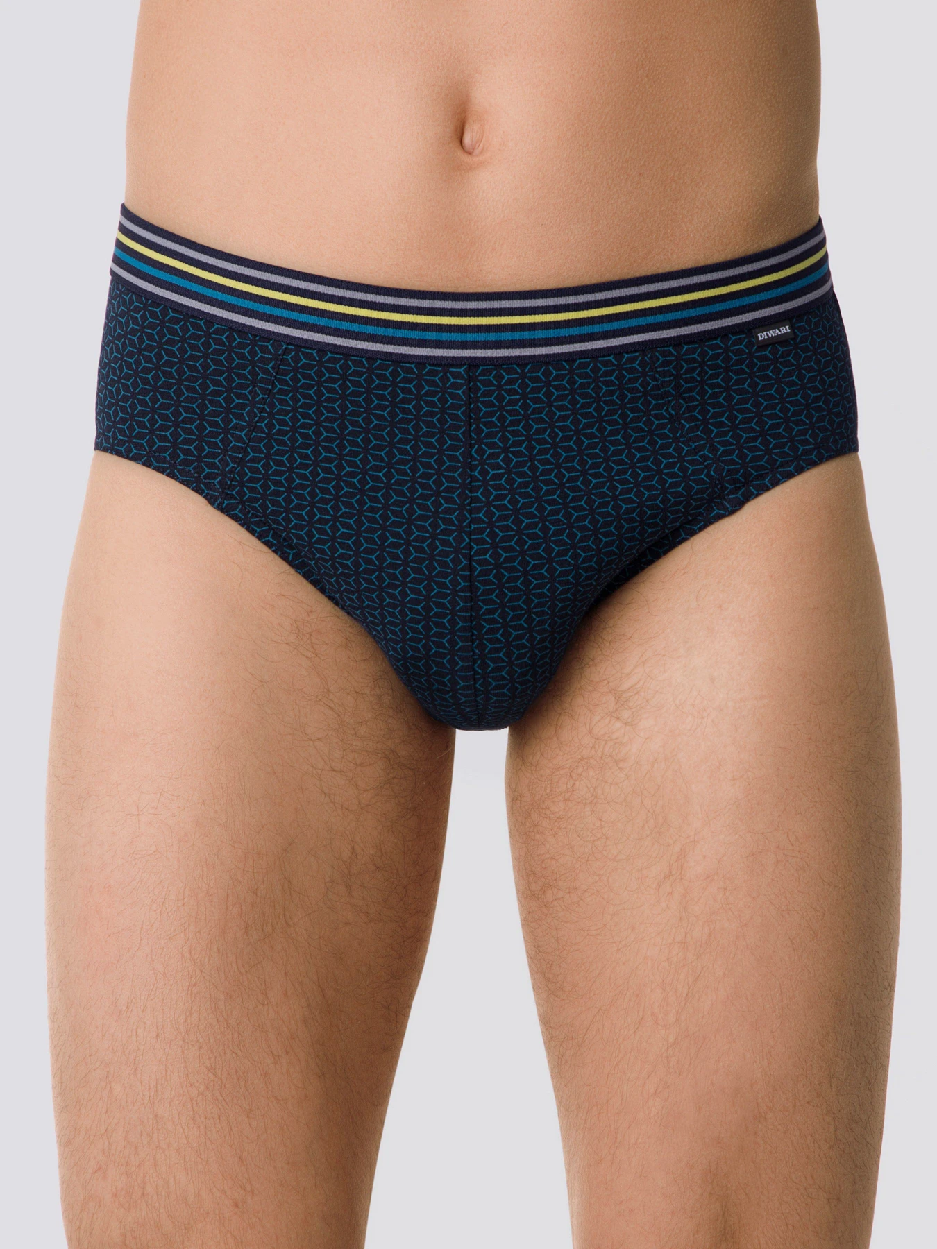 Нижнее белье DiWaRi модель 18С-618ТСП-navy-turquoise Фото