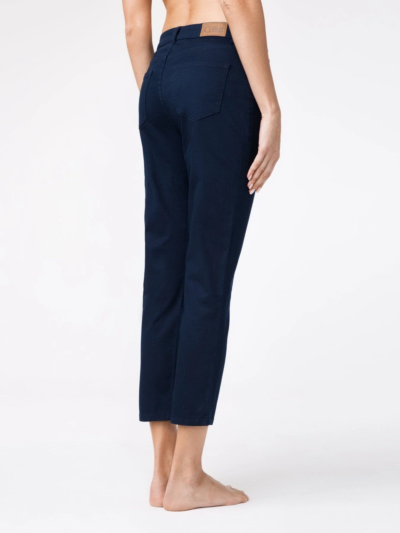 Джинсы Conte Elegant модель CON-139B-dark navy Джинсы Conte Elegant модель CON-139B-dark navy Фото