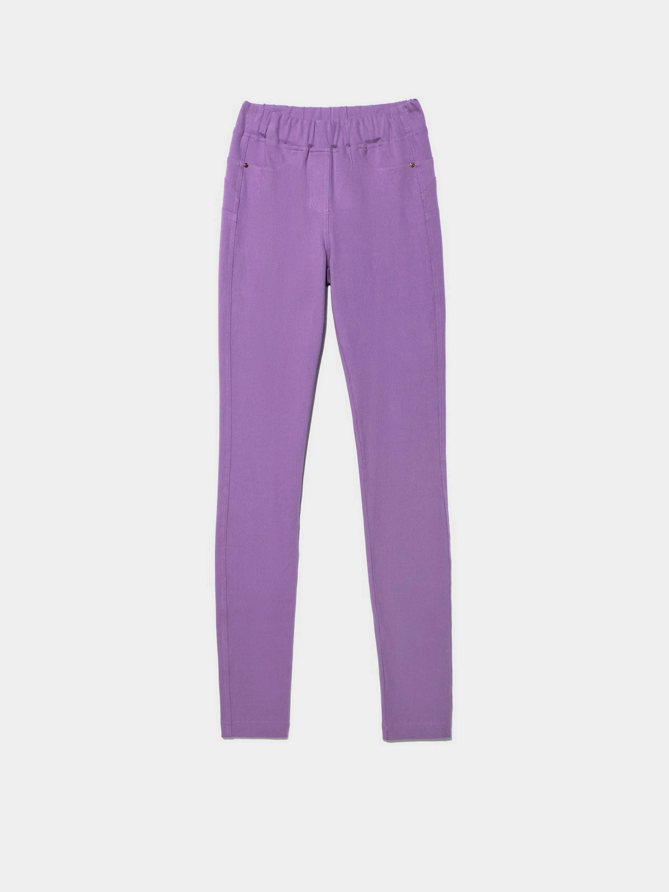 Штани Conte Elegant модель 18С-689ТСП-purple bloom-164 Фото