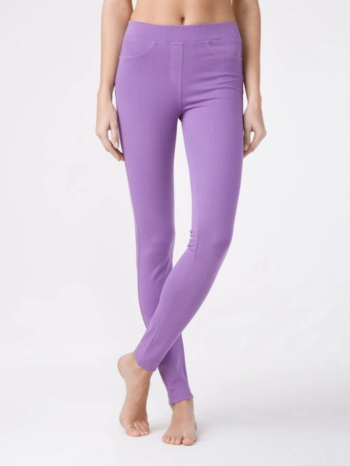 Штани Conte Elegant модель 18С-689ТСП-purple bloom-170 Фото