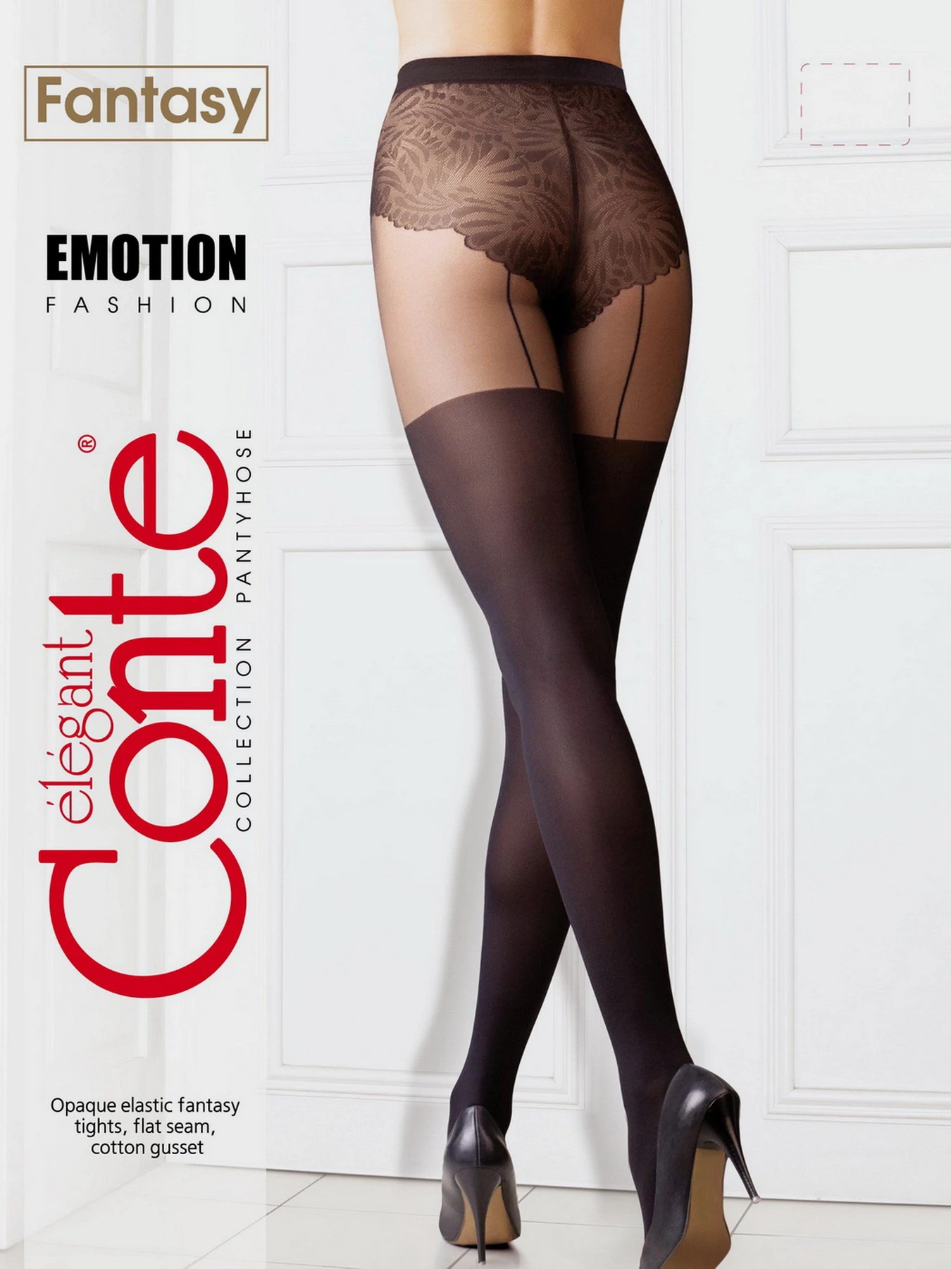 Колготи Conte Elegant модель 16С-130СП-Nero Колготи Conte Elegant модель 16С-130СП-Nero Фото