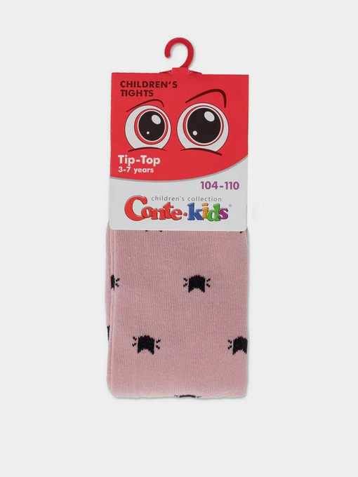 Колготи Conte Kids модель 4С-03 СП 567 попелясто-рожевий Фото