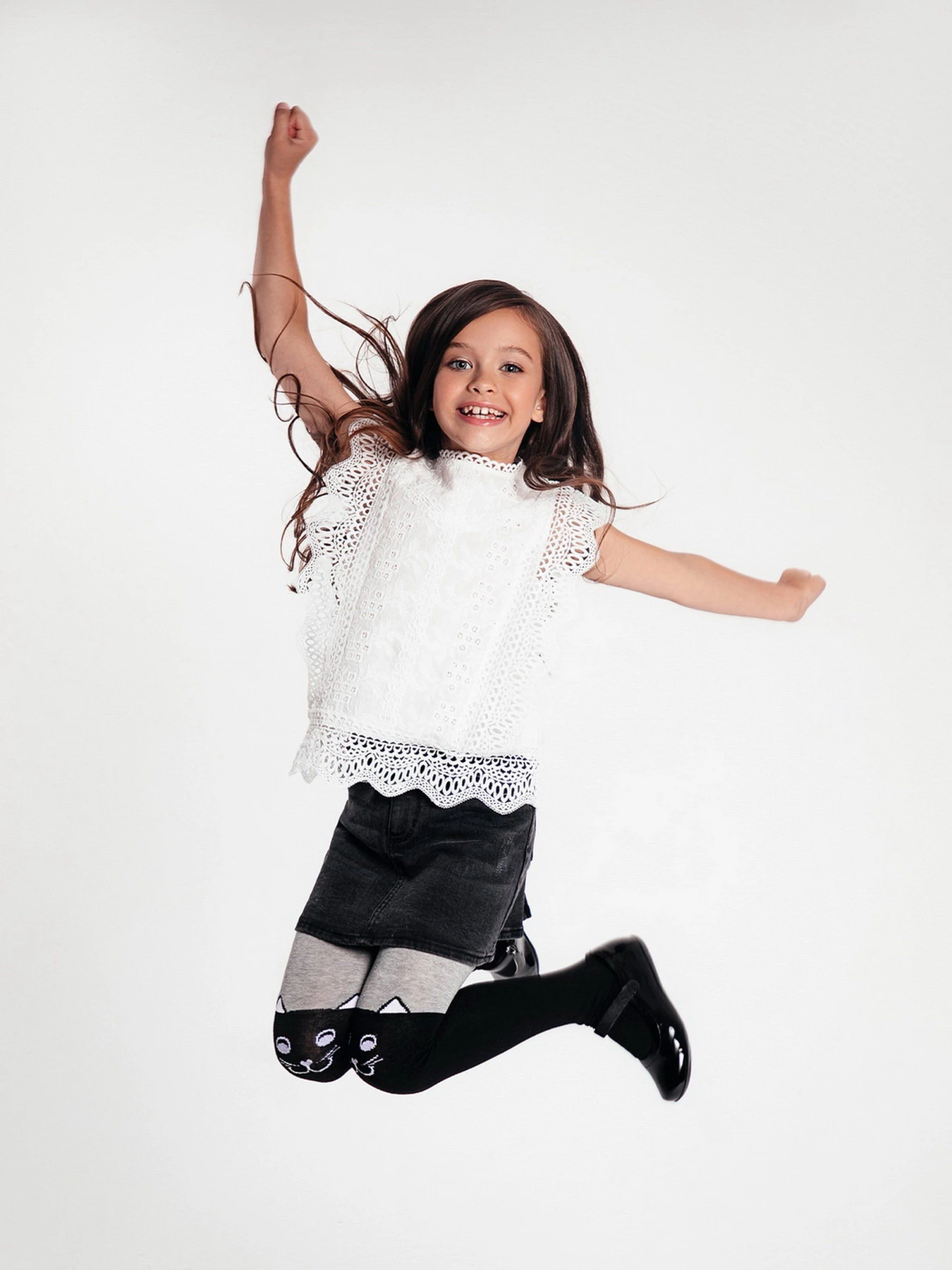 Колготи Conte Kids модель 4С-02 СП 466 чорний-сірий Колготи Conte Kids модель 4С-02 СП 466 чорний-сірий Фото