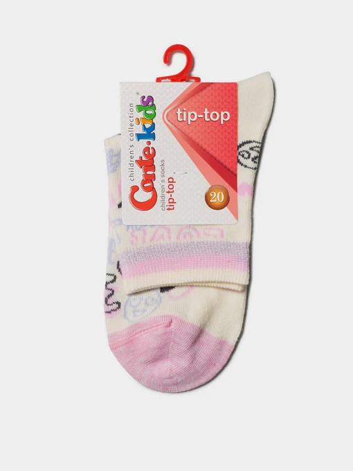 Шкарпетки та гольфи Conte Kids модель 5С-11 СП 498 капучино Фото