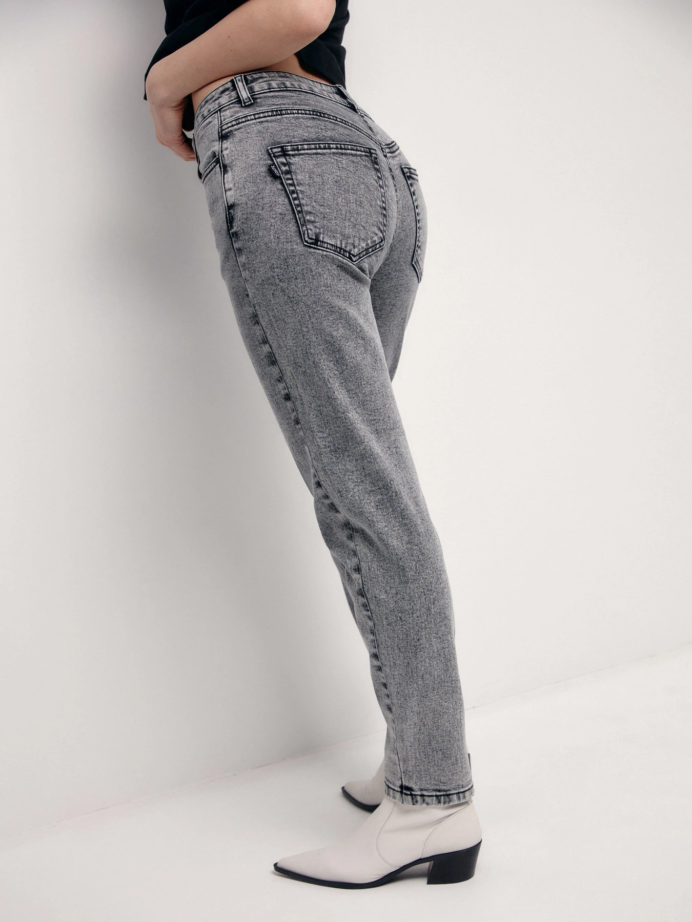 Джинсы Conte Elegant модель CON-412-acid grey Джинсы Conte Elegant модель CON-412-acid grey Фото