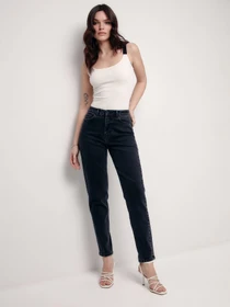 Джинсы Conte Elegant модель CON-449-washed black Фото